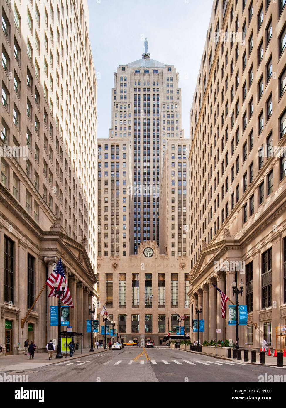 Chicago Board of Trade, l'Illinois Banque D'Images