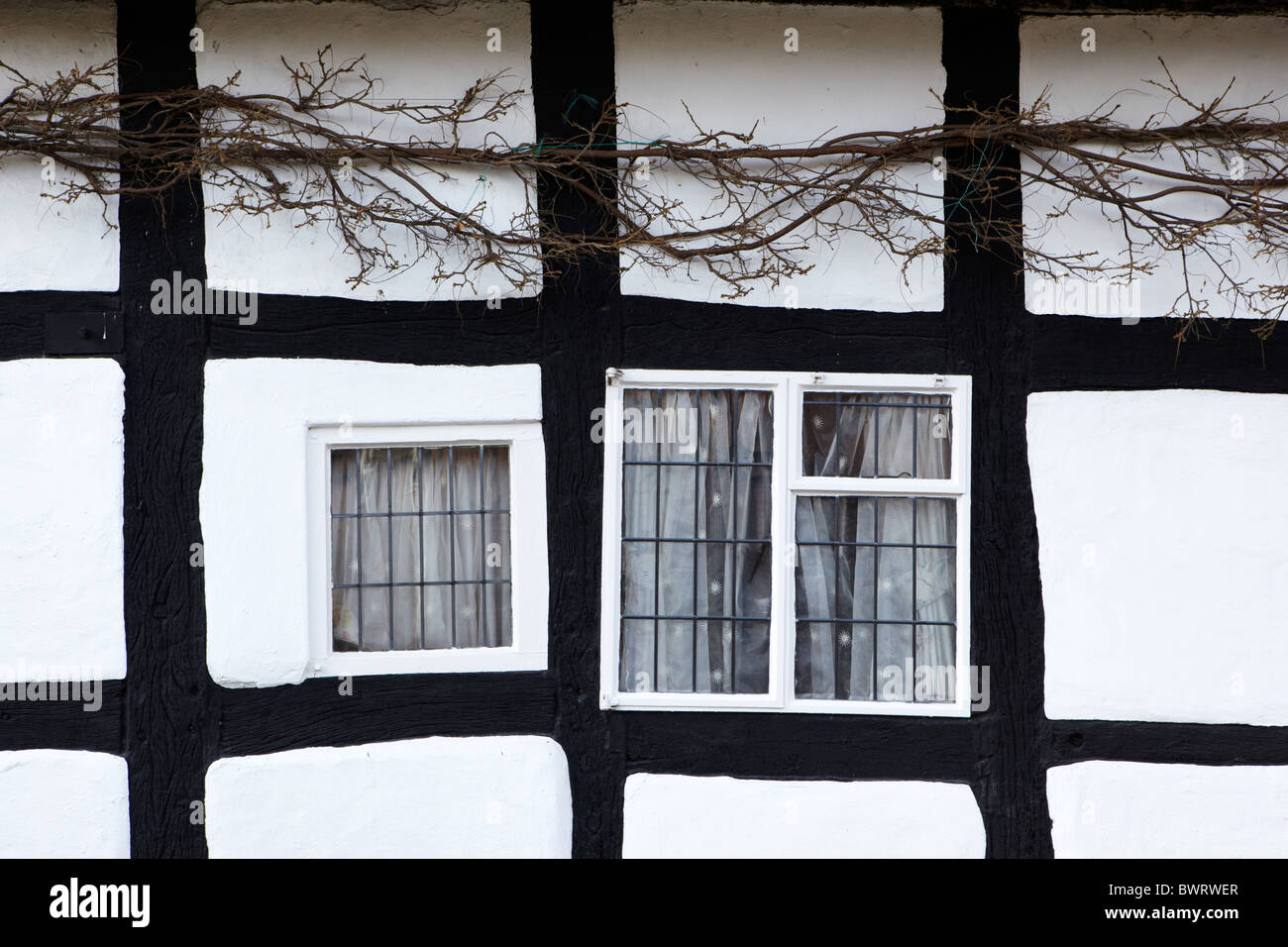 Chalet période dans le village pittoresque de Alderton en bordure des Cotswolds, Gloucestershire Banque D'Images