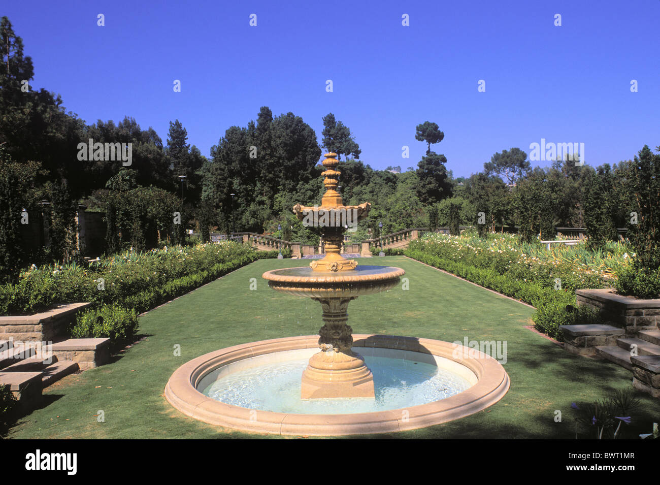 Greystone Mansion, Greystone Park, Beverly Hills, Los Angeles, Californie (LA) Banque D'Images