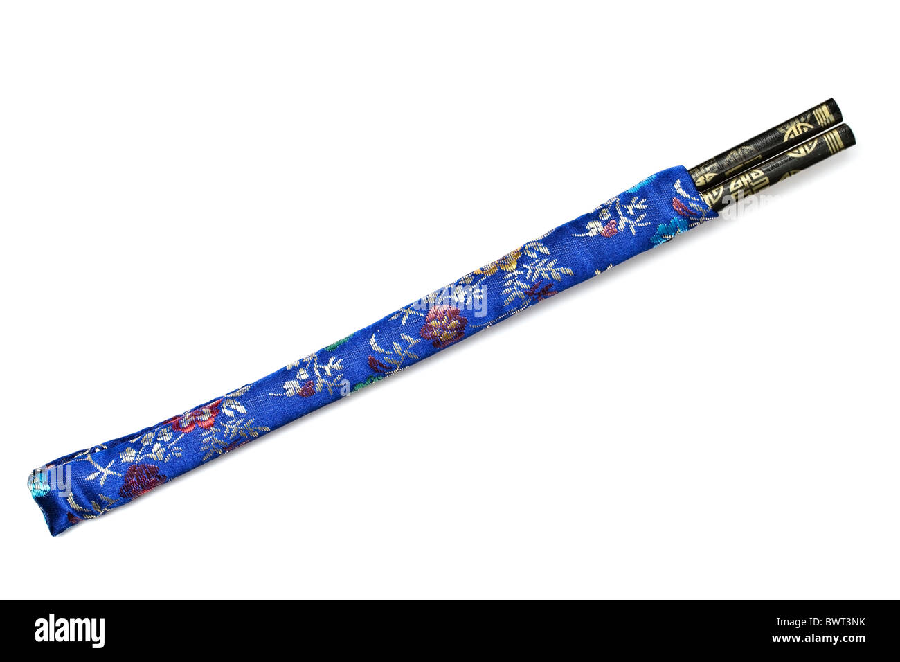 Jeu de baguettes isolé sur fond blanc Banque D'Images