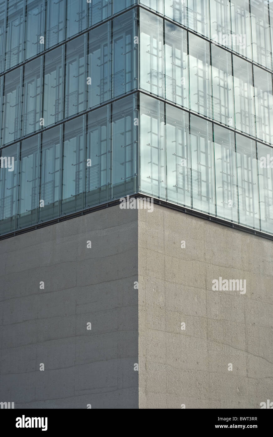 L'architecture moderne en tant que symbole de l'identité d'entreprise Banque D'Images