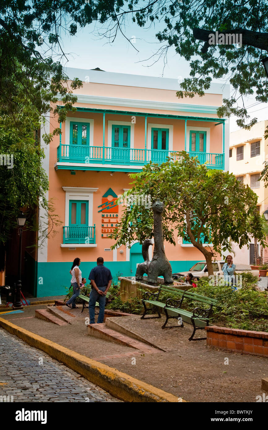 'Museo del Nino',la maternelle;;San Juan Puerto Rico Banque D'Images