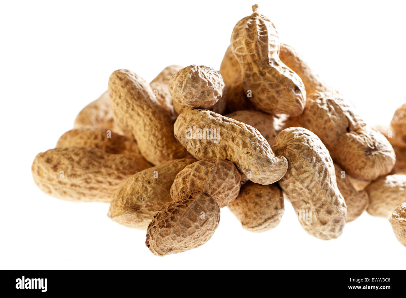 Tas de noix rôties monkey Banque D'Images