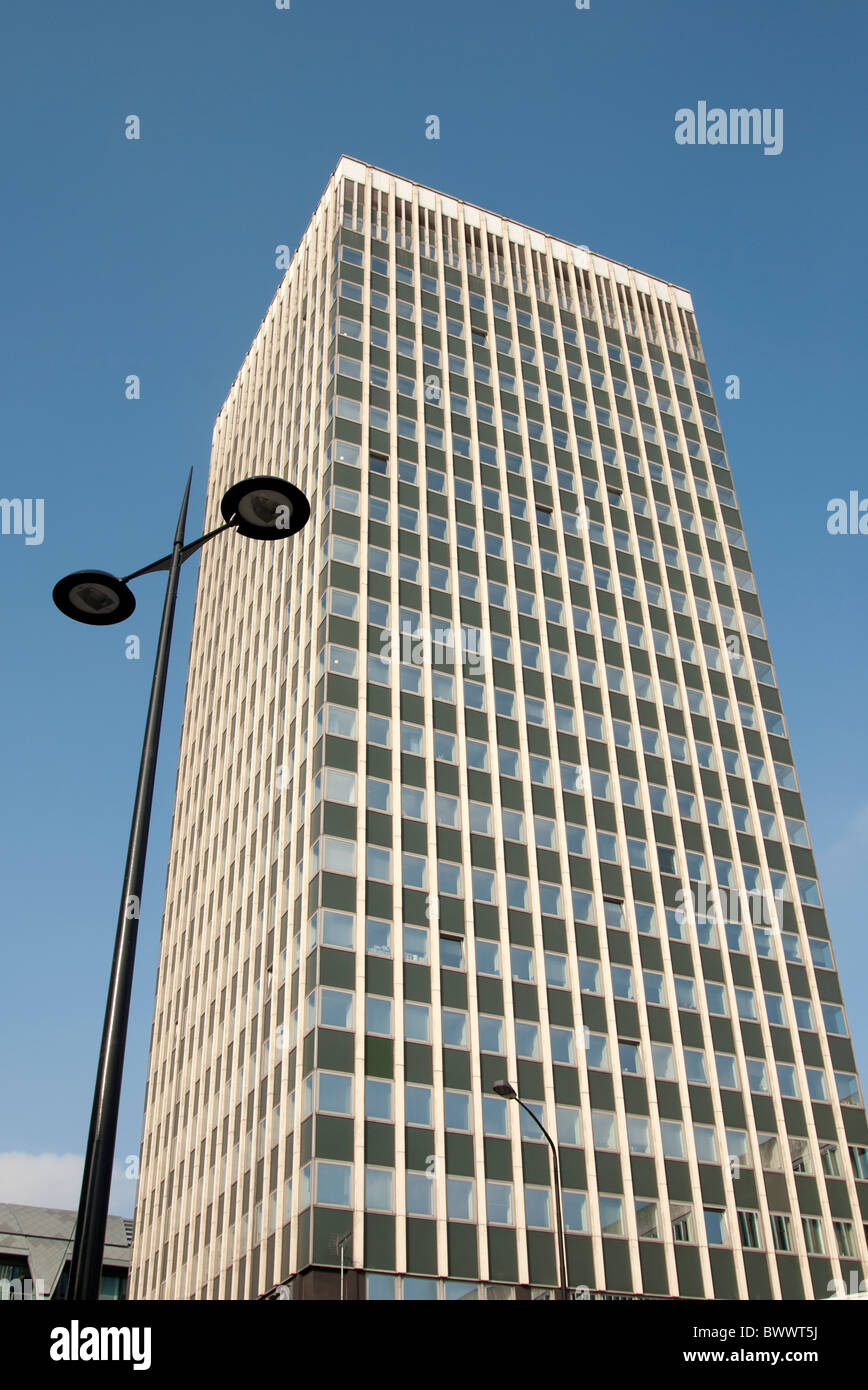 1960 Immeuble de bureaux de grande hauteur gratte-ciel de Londres Banque D'Images