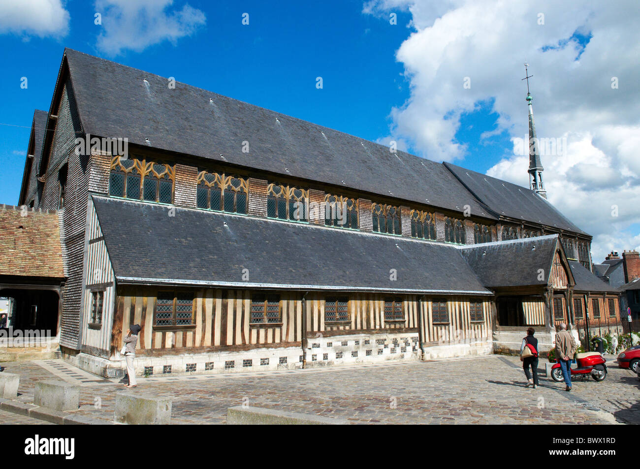 L'église en bois de Sainte Catherine dans la pittoresque ville