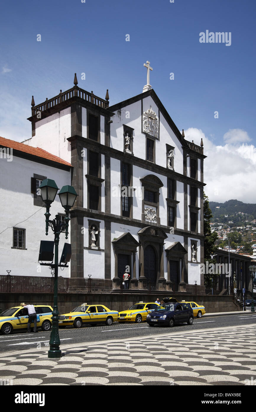 Portugal Madère Funchal Igreja do Colegio dos jésuites Banque D'Images