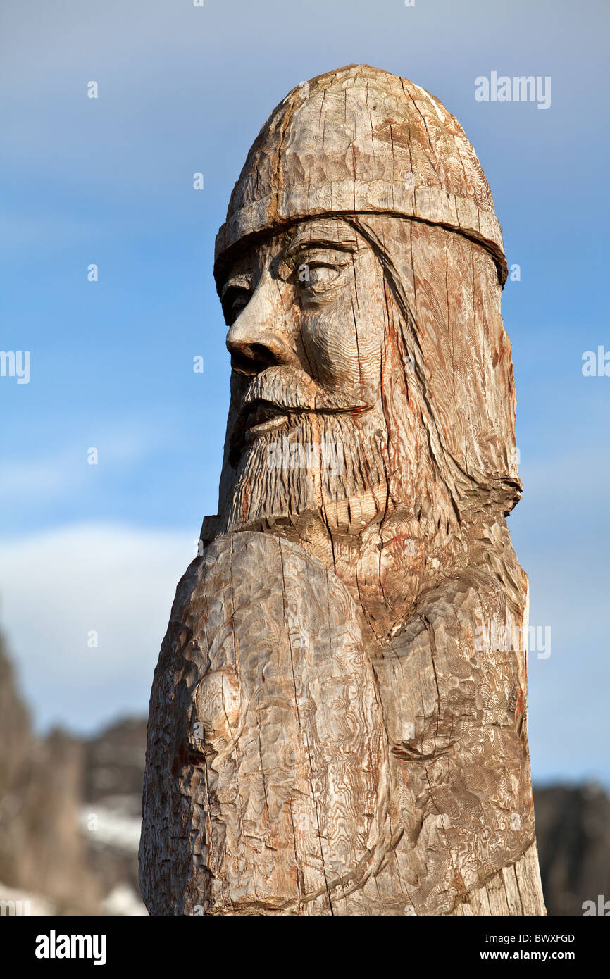 Viking Statue In South Iceland Photos & Viking Statue In South Iceland