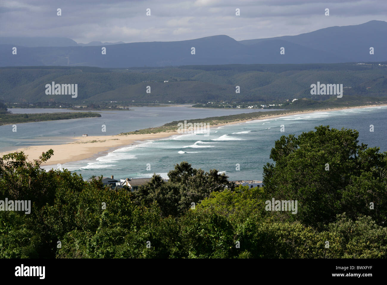 Plettenburg Bay, province de Western Cape, Afrique du Sud. Banque D'Images