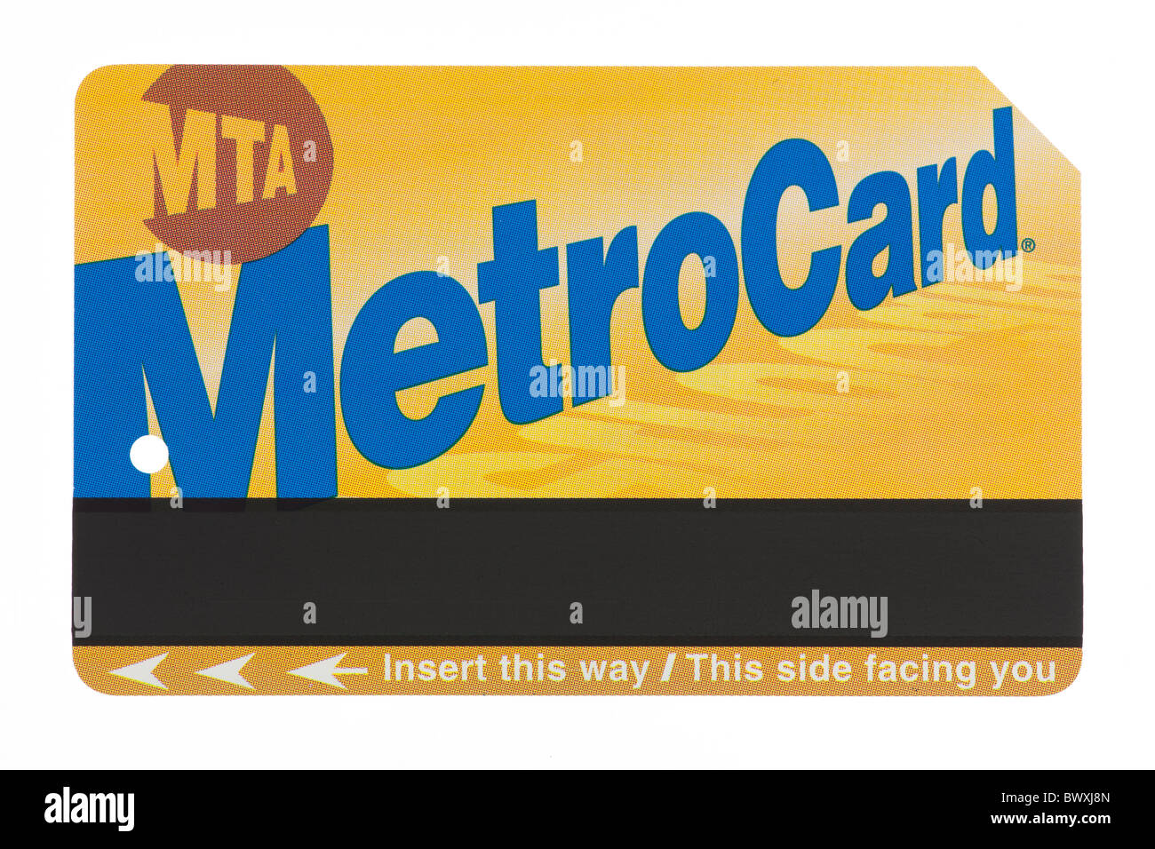 Carte de Métro MTA New York Banque D'Images