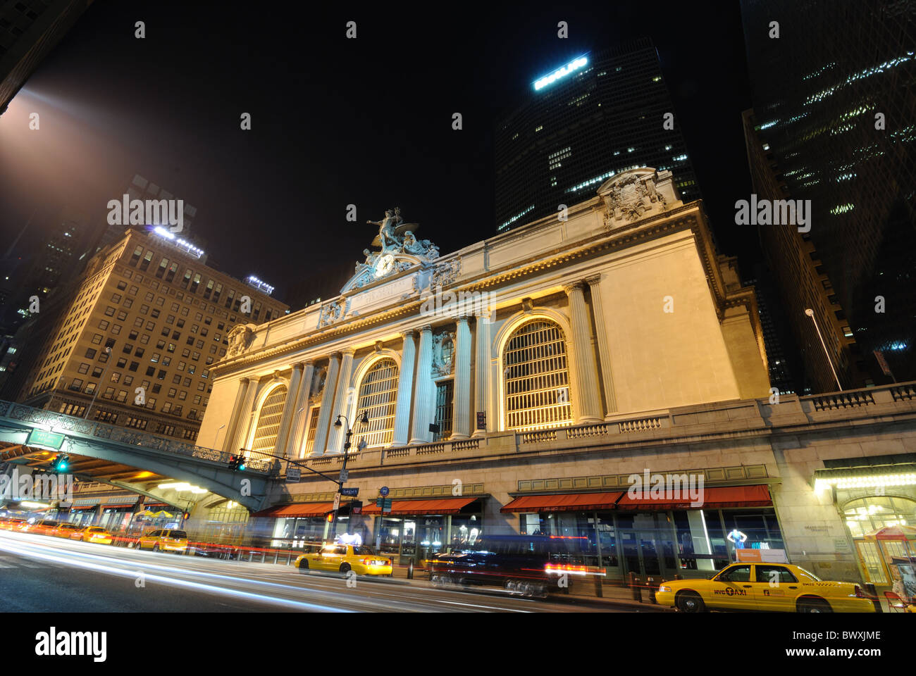 Grand Central Terminal à la 42e Rue à New York, New York, USA. Banque D'Images