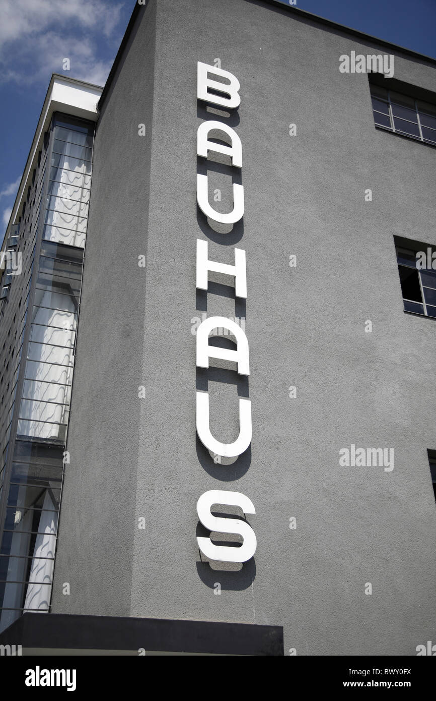 Bauhaus Dessau Banque D'Images