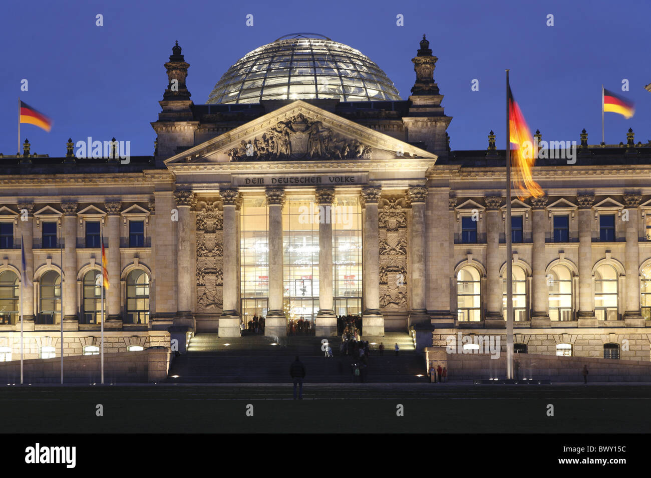 Reichstag Berlin Banque D'Images
