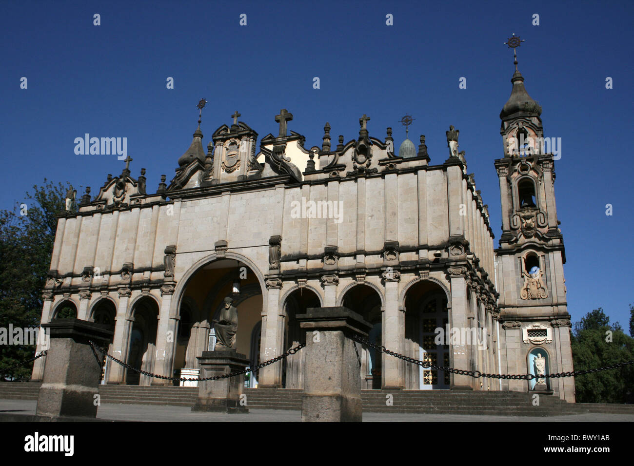 La Cathédrale Holy Trinity, Addis-Abeba, Ethiopie Banque D'Images