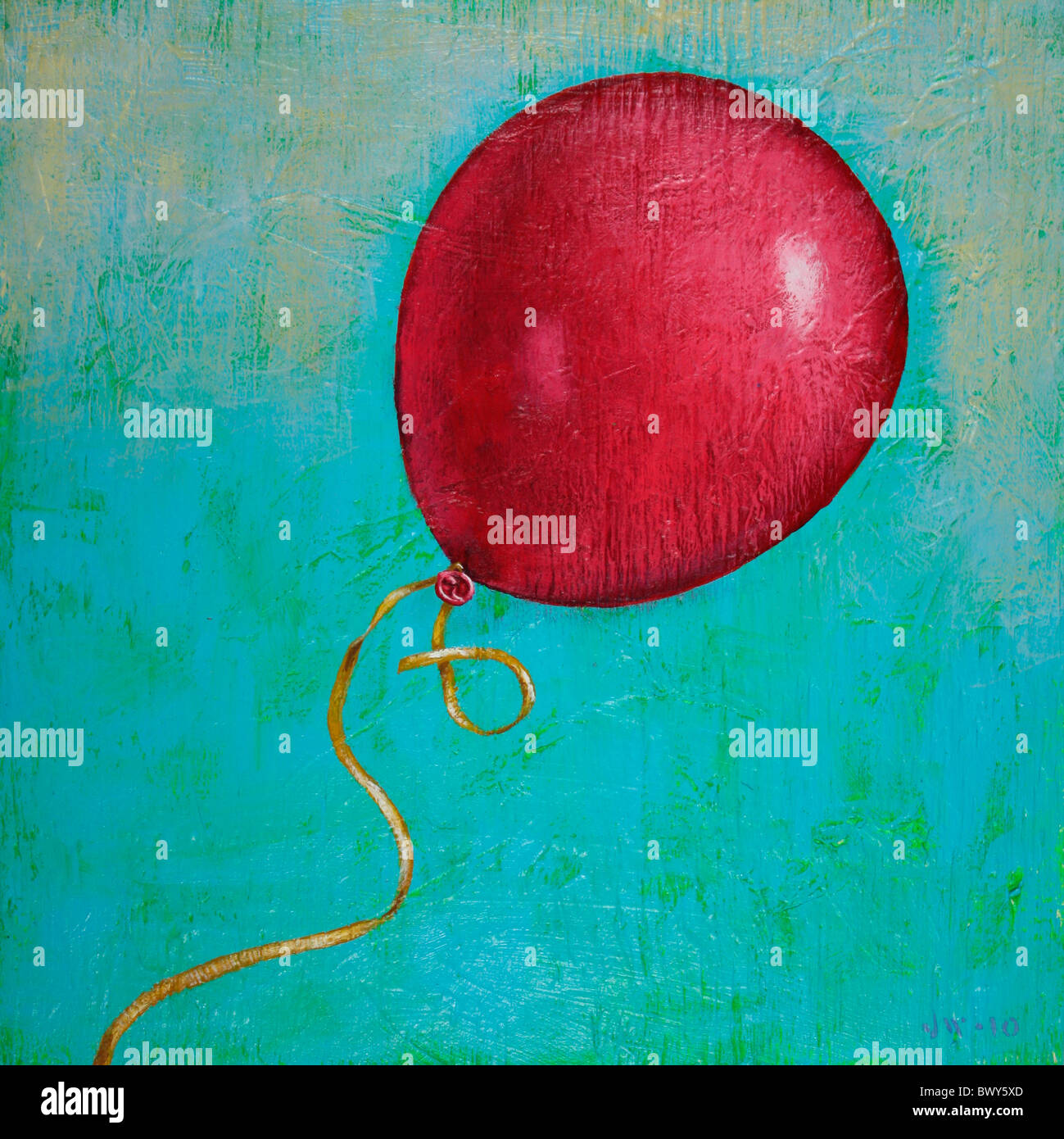 Le ballon rouge Banque de photographies et d’images à haute résolution ...