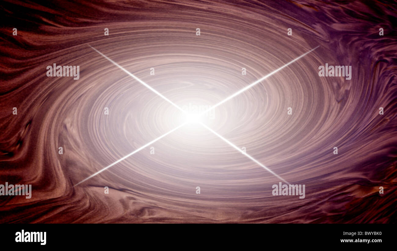 Trou noir astronomie arts graphiques eddy ciel whirlpool strudel Banque D'Images