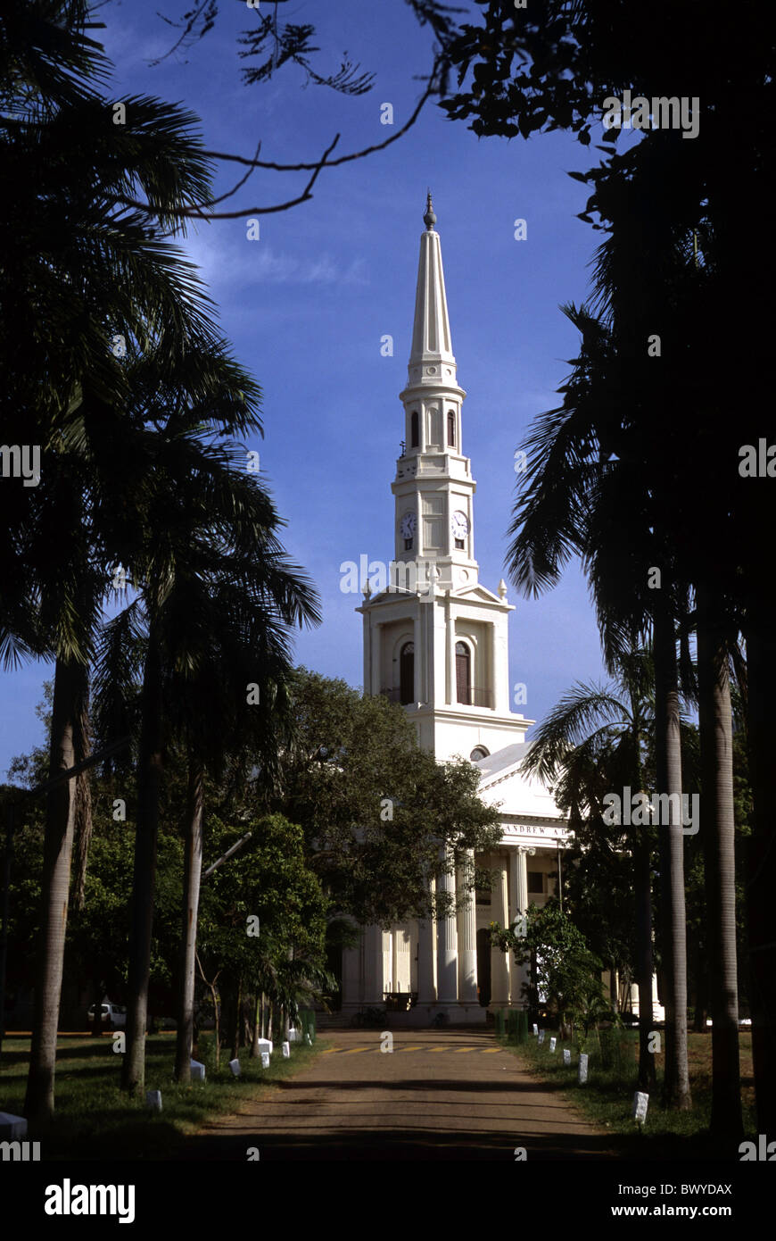 St Andrew, Kirk (église) à Chennai, Tamil Nadu Banque D'Images