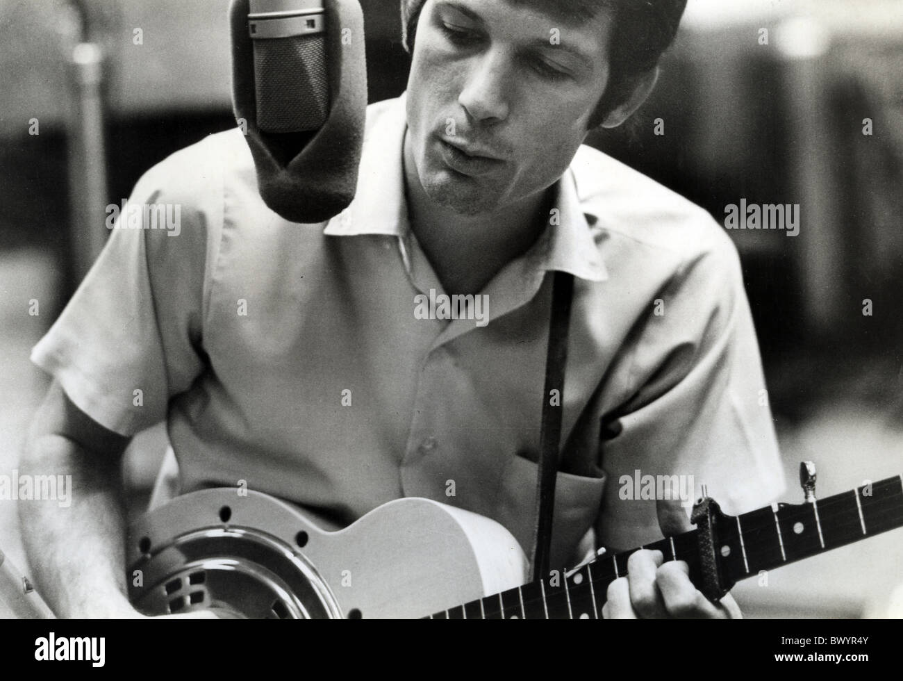 JOHN HARTFORD (1937-2001) US folk, country et bluegrass musicien Banque D'Images