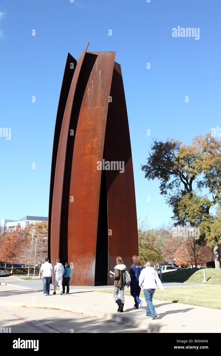 Vortex, Musée d'Art Moderne de Fort Worth au Texas Banque D'Images