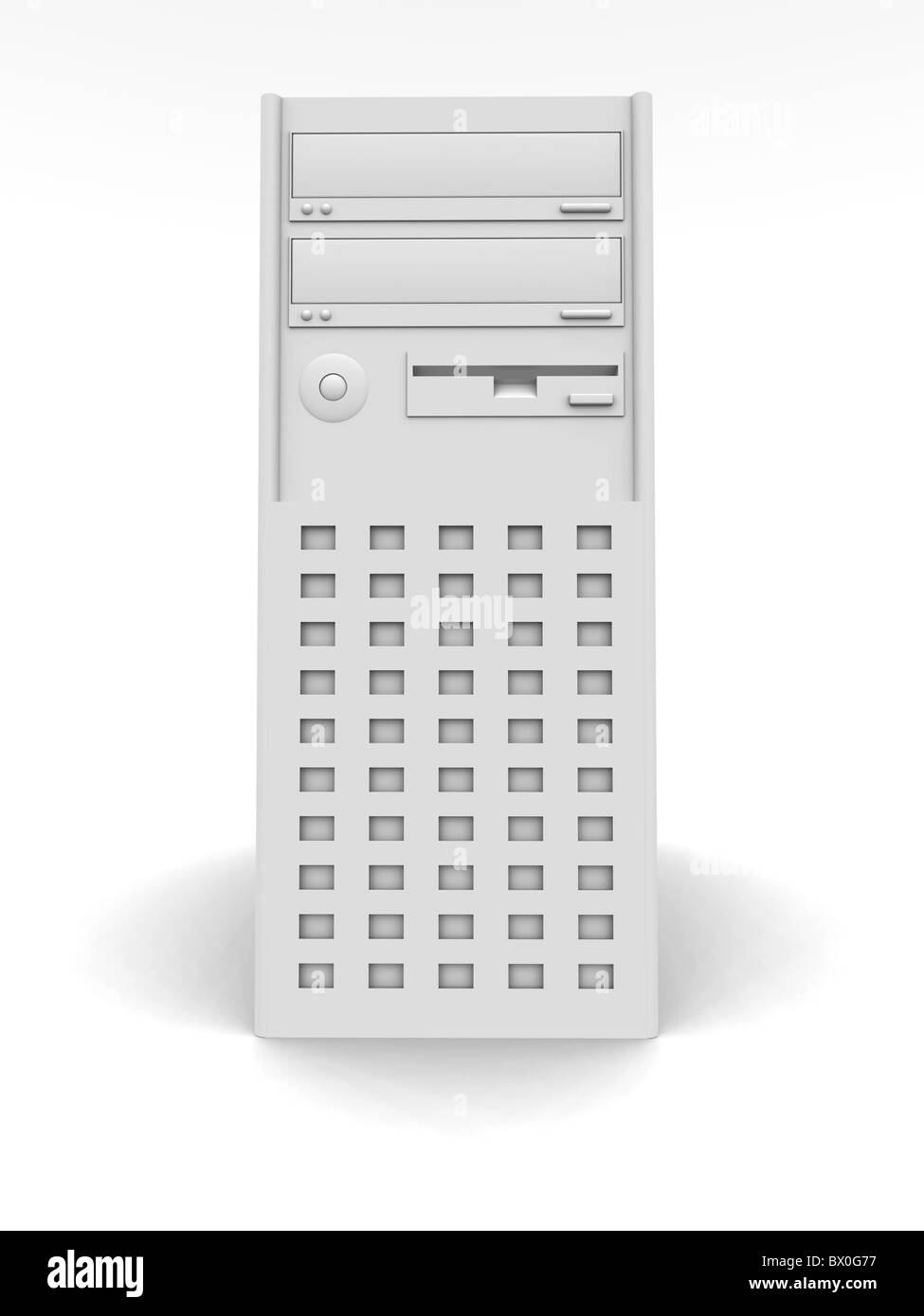 Tour de PC. Banque D'Images