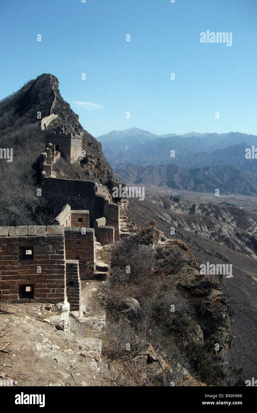 La Grande Muraille de Chine Banque D'Images