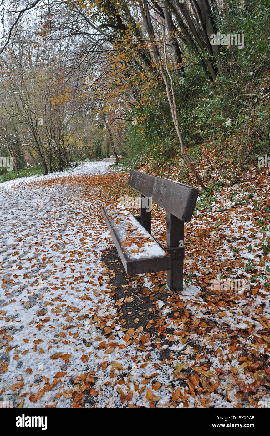 Lucan en hiver Banque D'Images