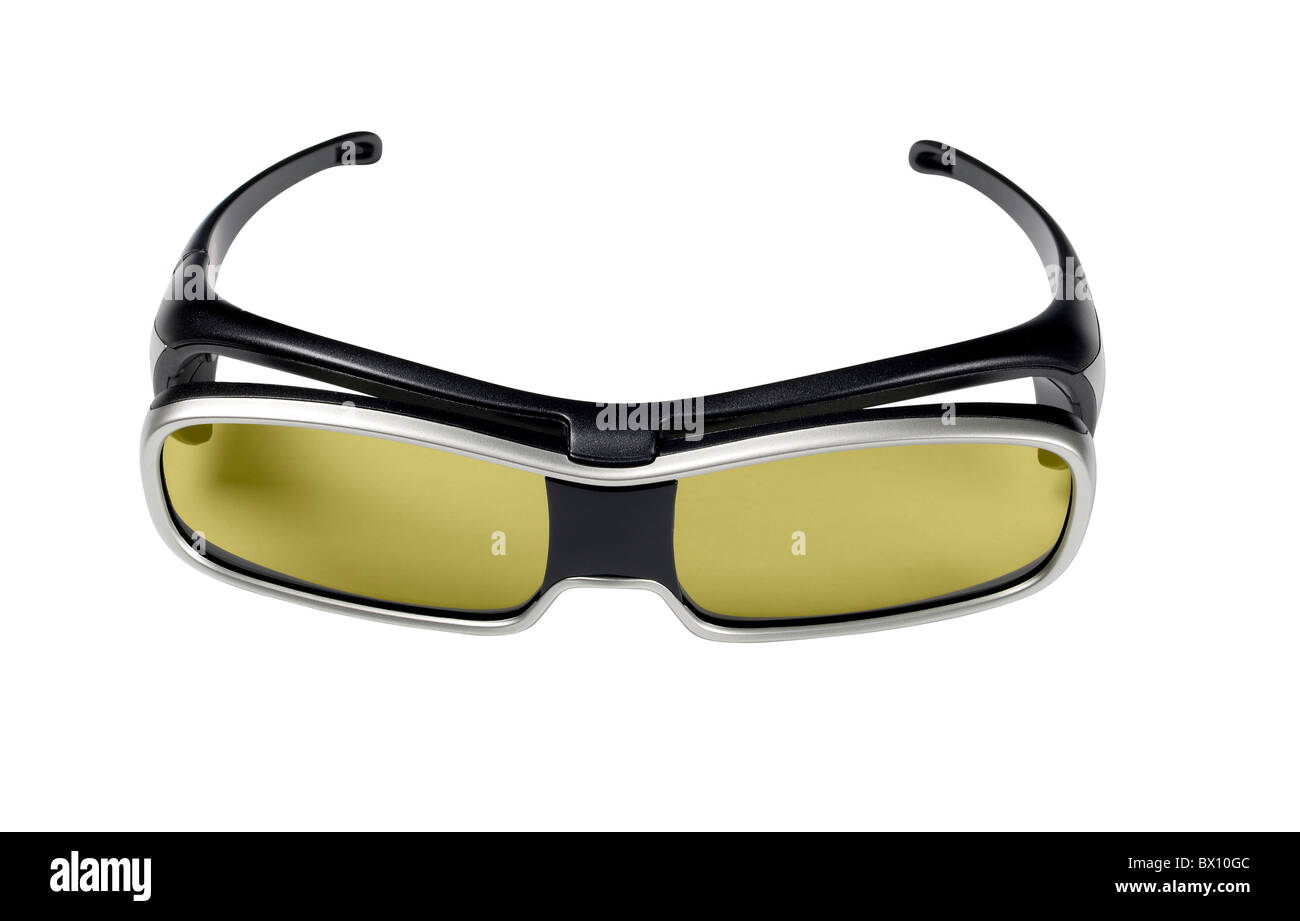 lunettes 3D Banque D'Images