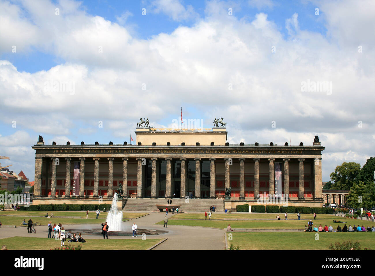 Allemagne ; Berlin : l'Altes Museum Banque D'Images