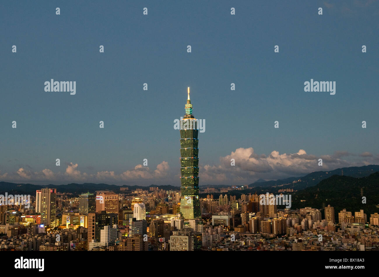 Taipei 101 Taipei Taiwan Banque D'Images
