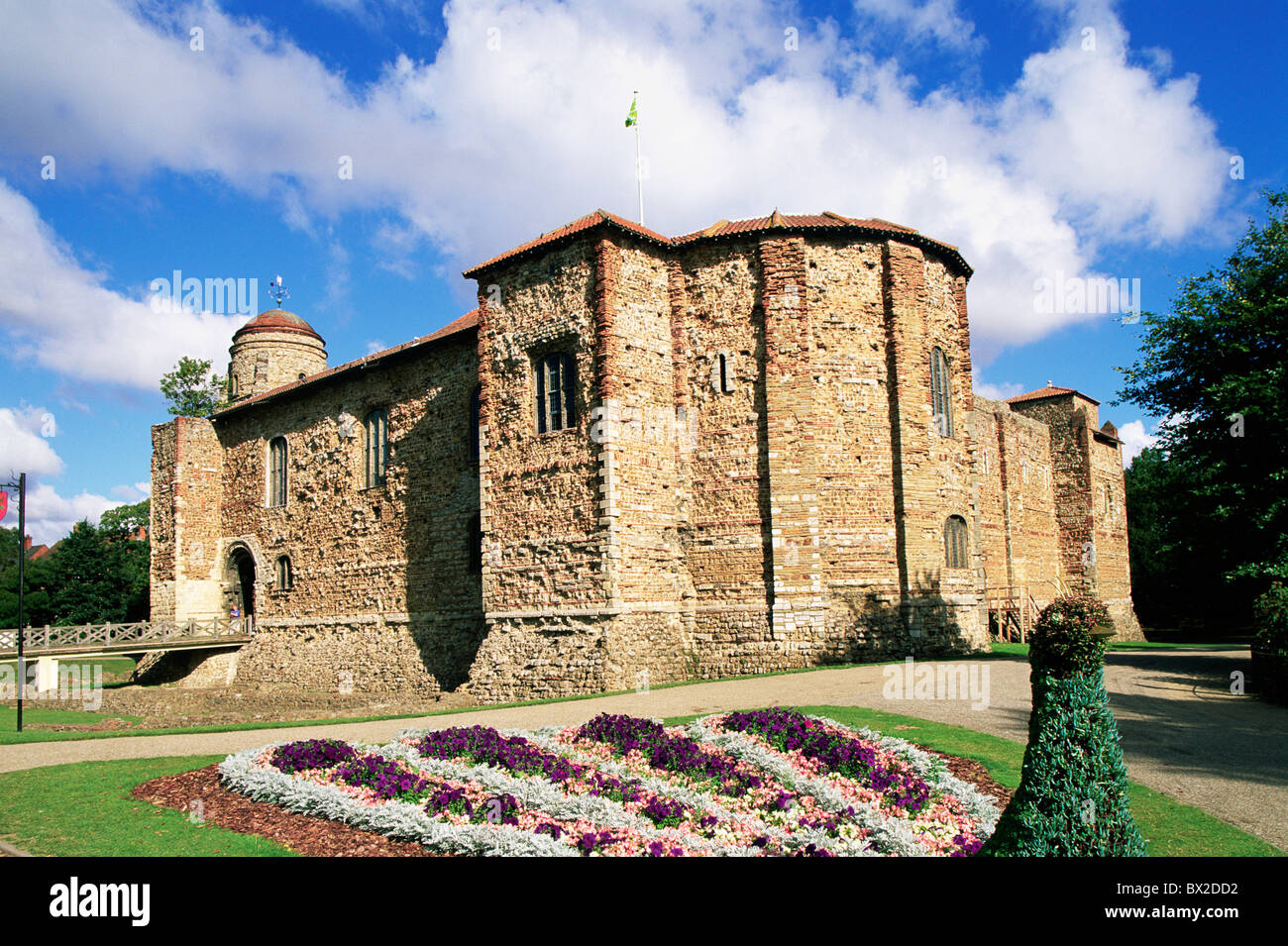 Îles britanniques la Grande-Bretagne construit 1076 Musée du Château de Colchester Colchester castle East Anglia angleterre Europe ess Banque D'Images