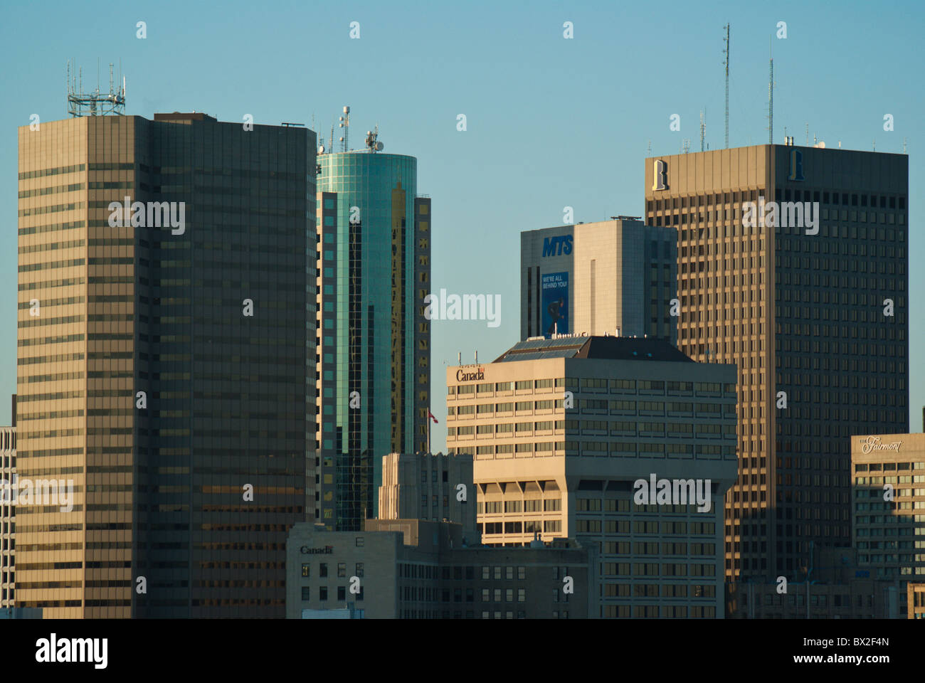 Winnipeg Manitoba Canada Banque D'Images