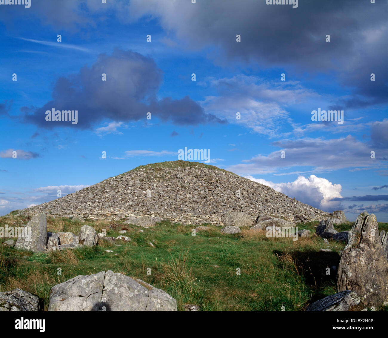 Loughcrew Cairns, Co Meath, Ireland;Lough Crew Passage Tomb Banque D'Images