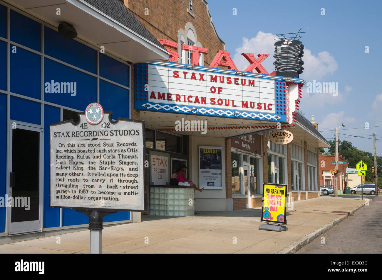 Memphis Tennessee - stax Museum of American music Banque D'Images