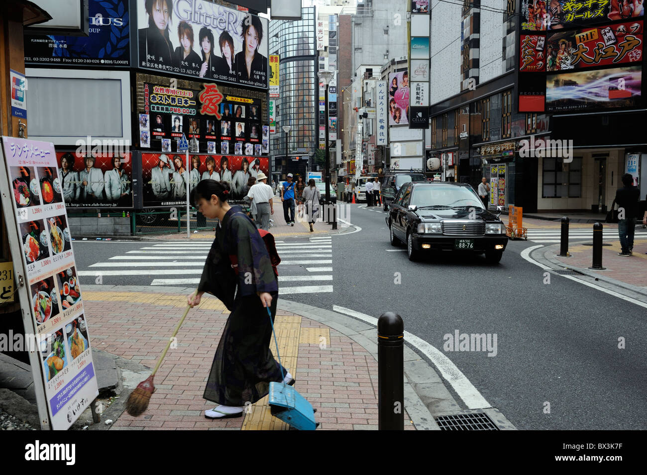 Kabukicho, Shinjuku, Tokyo, Japon. 2010 Banque D'Images