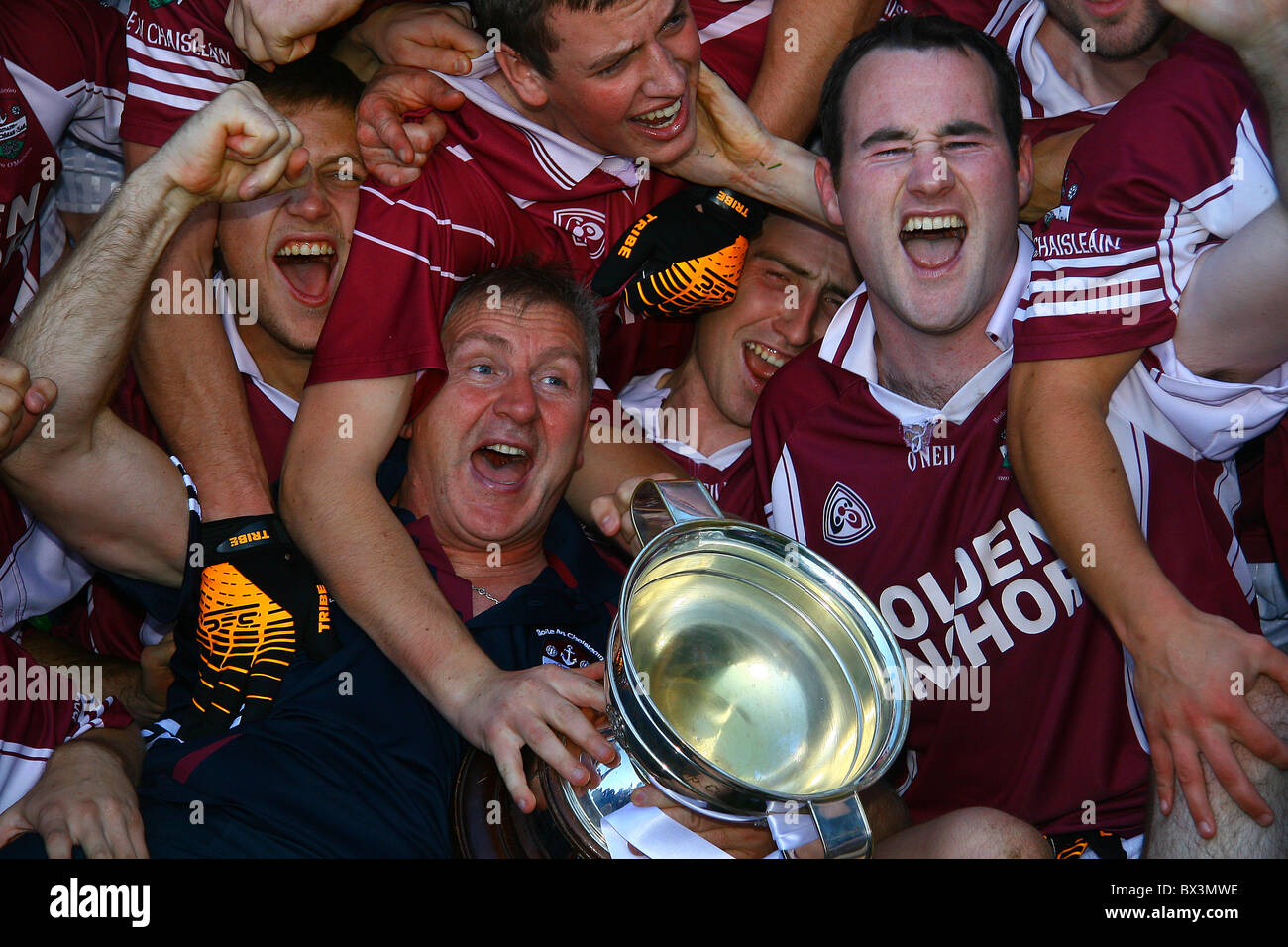Castletown-Liam Kilanerin-Ballyfad adoucit 0-12 V 0-9 WFC Final -Football Senior Cship 3e Octobre 2010 Banque D'Images