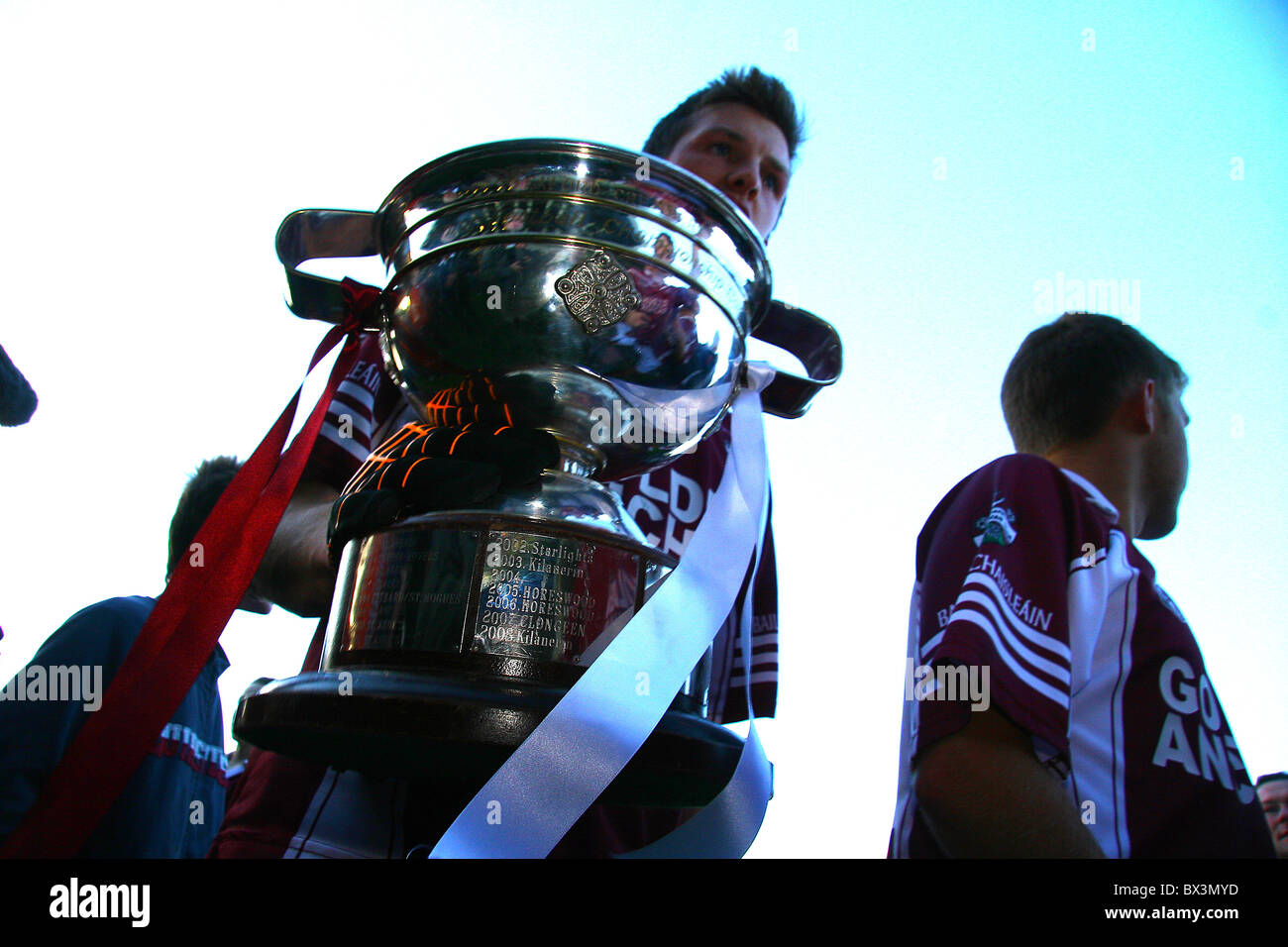 Castletown-Liam Kilanerin-Ballyfad adoucit 0-12 V 0-9 WFC Final -Football Senior Cship 3e Octobre 2010 Banque D'Images