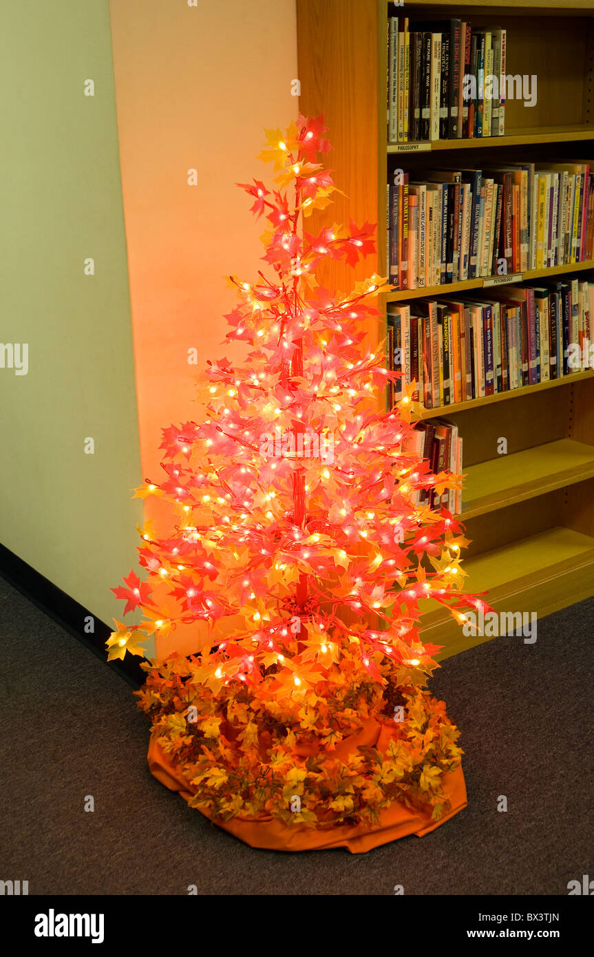 Arbre généalogique de grâces à l'église library Banque D'Images