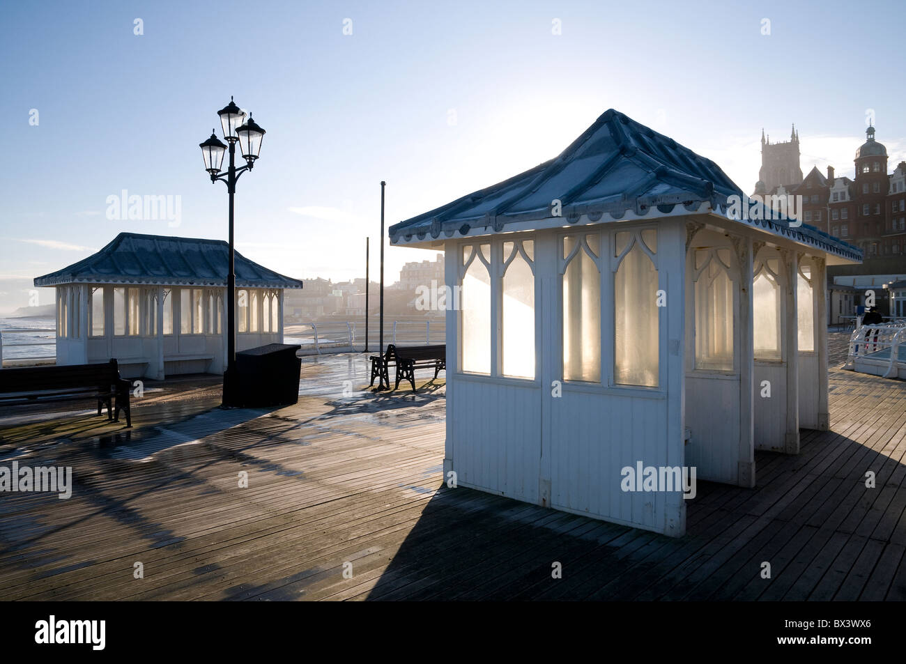 Jetée de Cromer, North Norfolk, Angleterre Banque D'Images