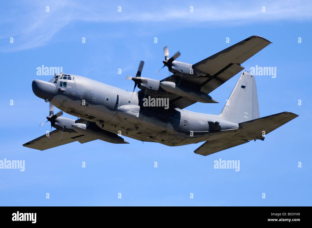 Lockheed MC-130H Combat Talon II Hercules exploités par l'US Air Force au départ de RAF Fairford Banque D'Images