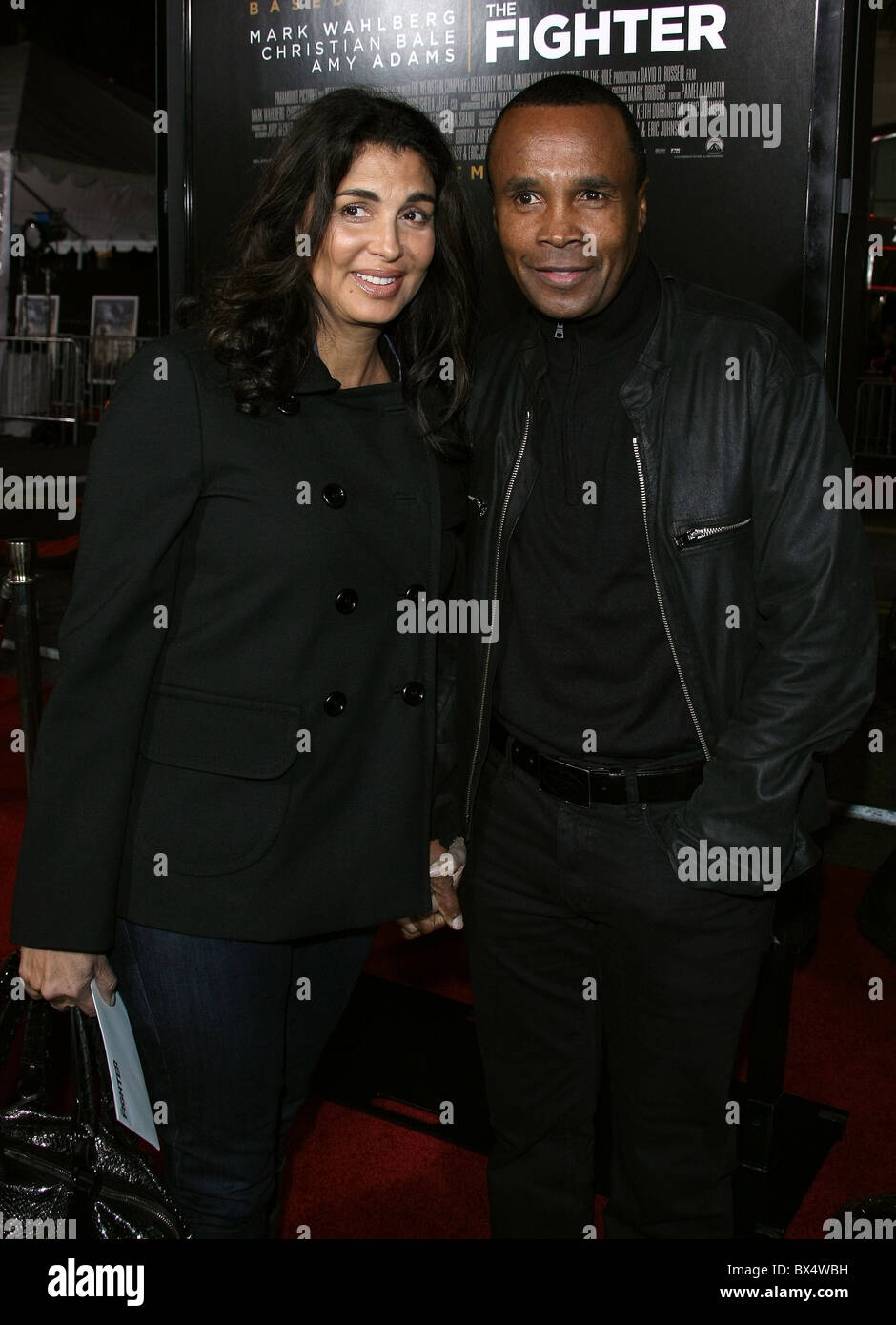 Bernadette Robi Sugar Ray Leonard Banque d'image et photos - Alamy