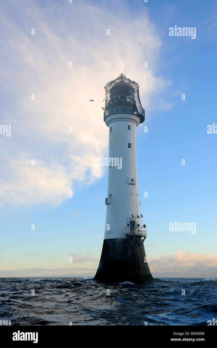 Airbroth Rocks Phare de bell rock Banque de photographies et d’images à haute ...