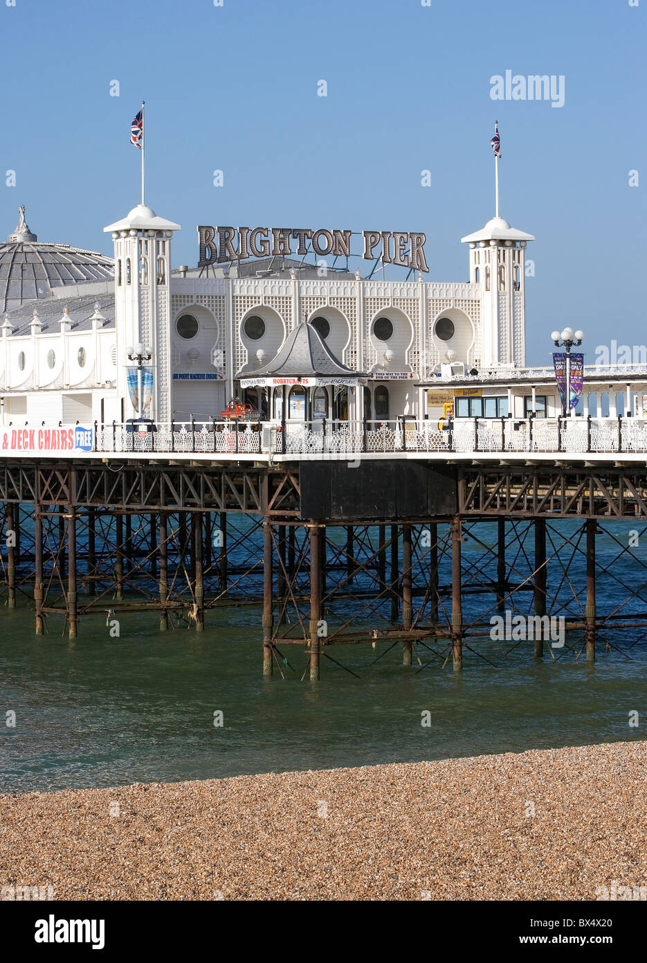 La jetée de Brighton UK Banque D'Images