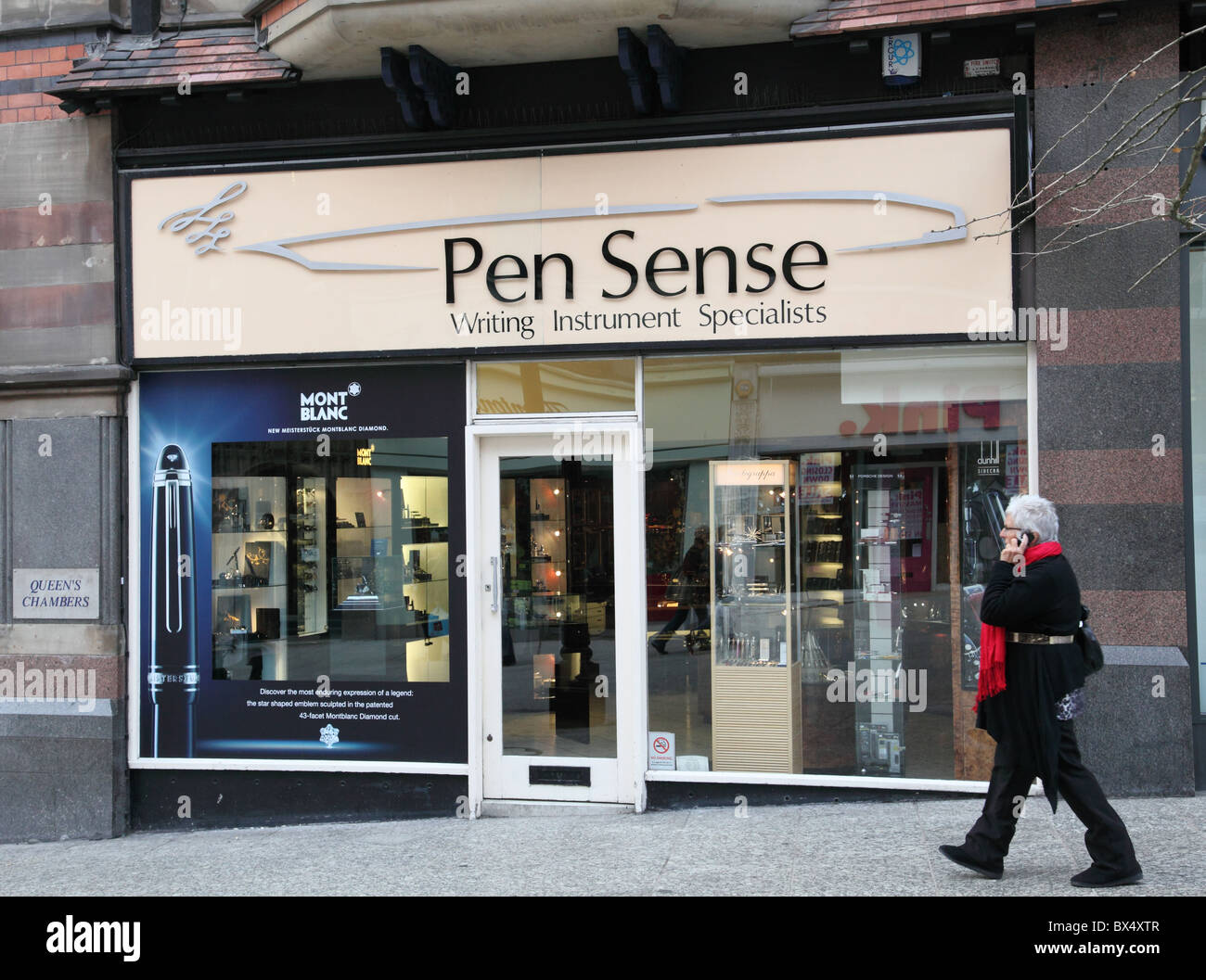 Un stylo sens store à Nottingham, Angleterre, Royaume-Uni Banque D'Images