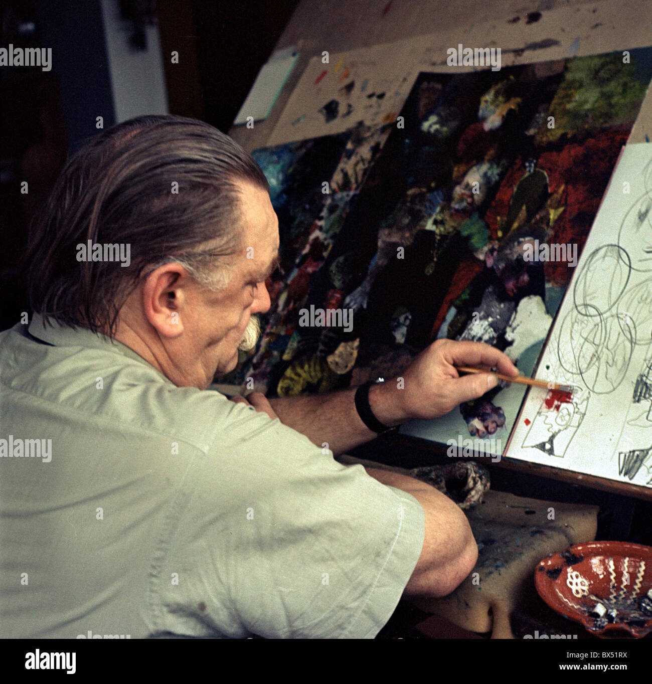 Jiri Trnka, film d'animation, de l'animation Banque D'Images