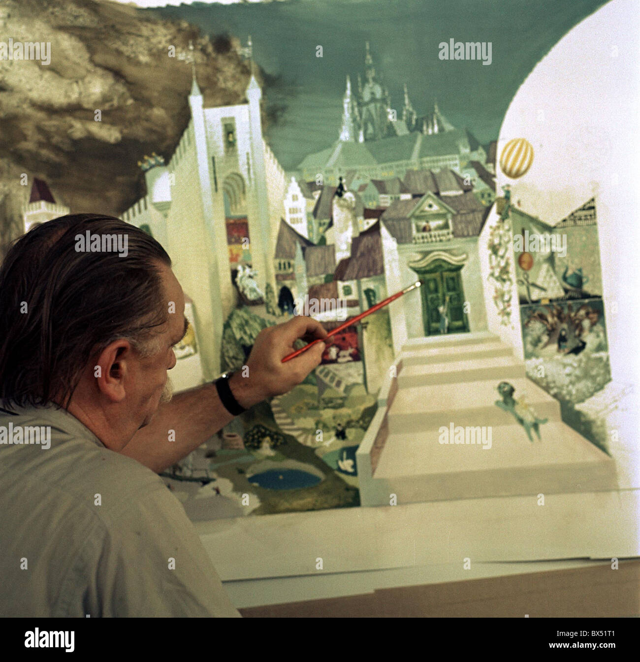 Jiri Trnka, film d'animation, de l'animation Banque D'Images