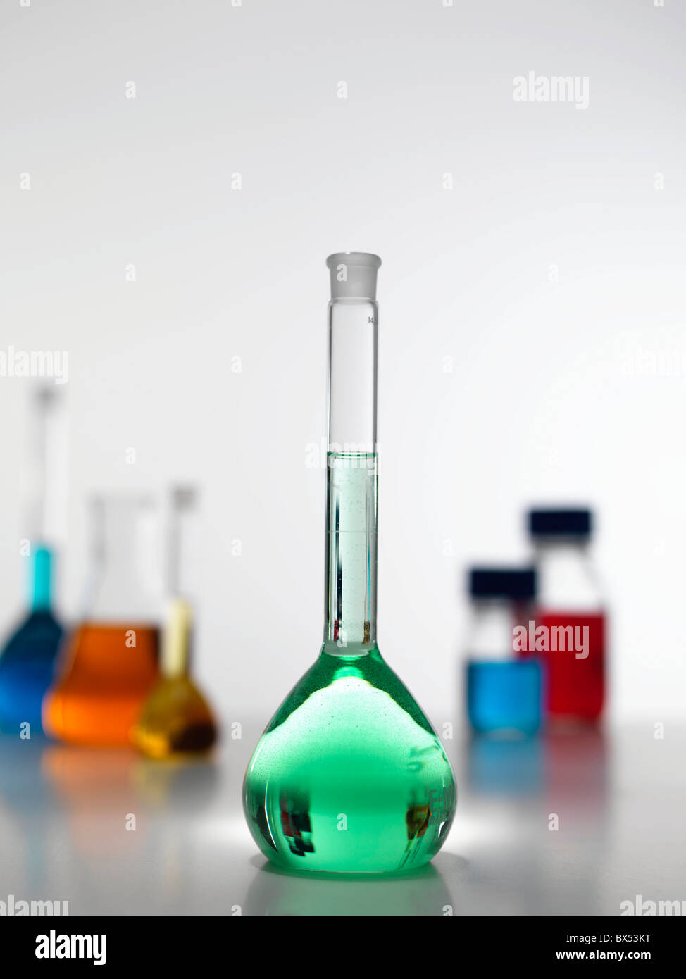 Verrerie de laboratoire Banque D'Images