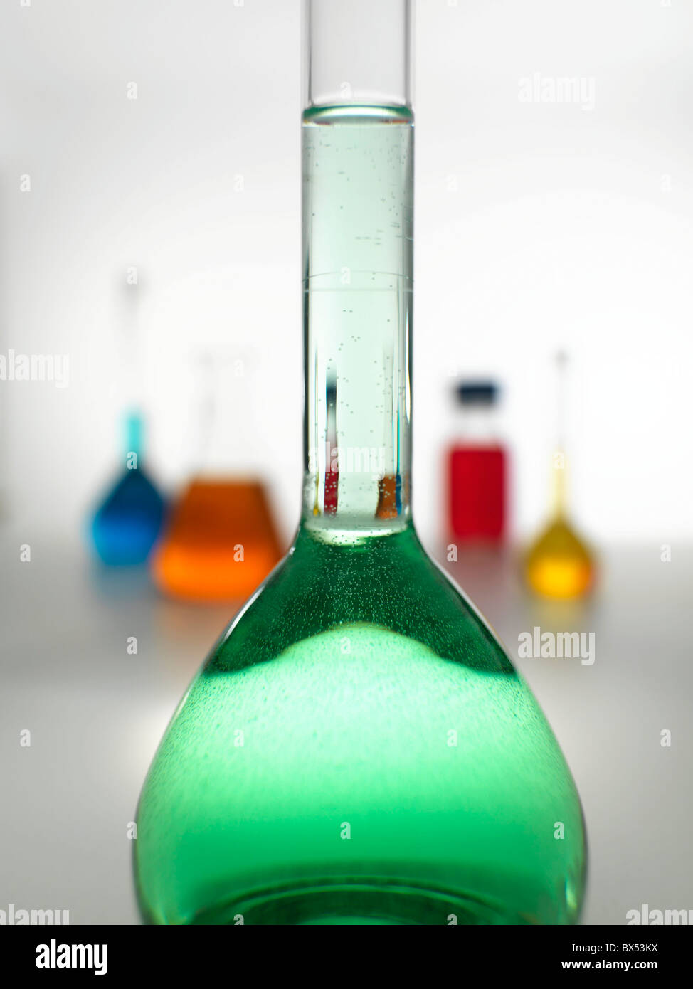 Verrerie de laboratoire Banque D'Images