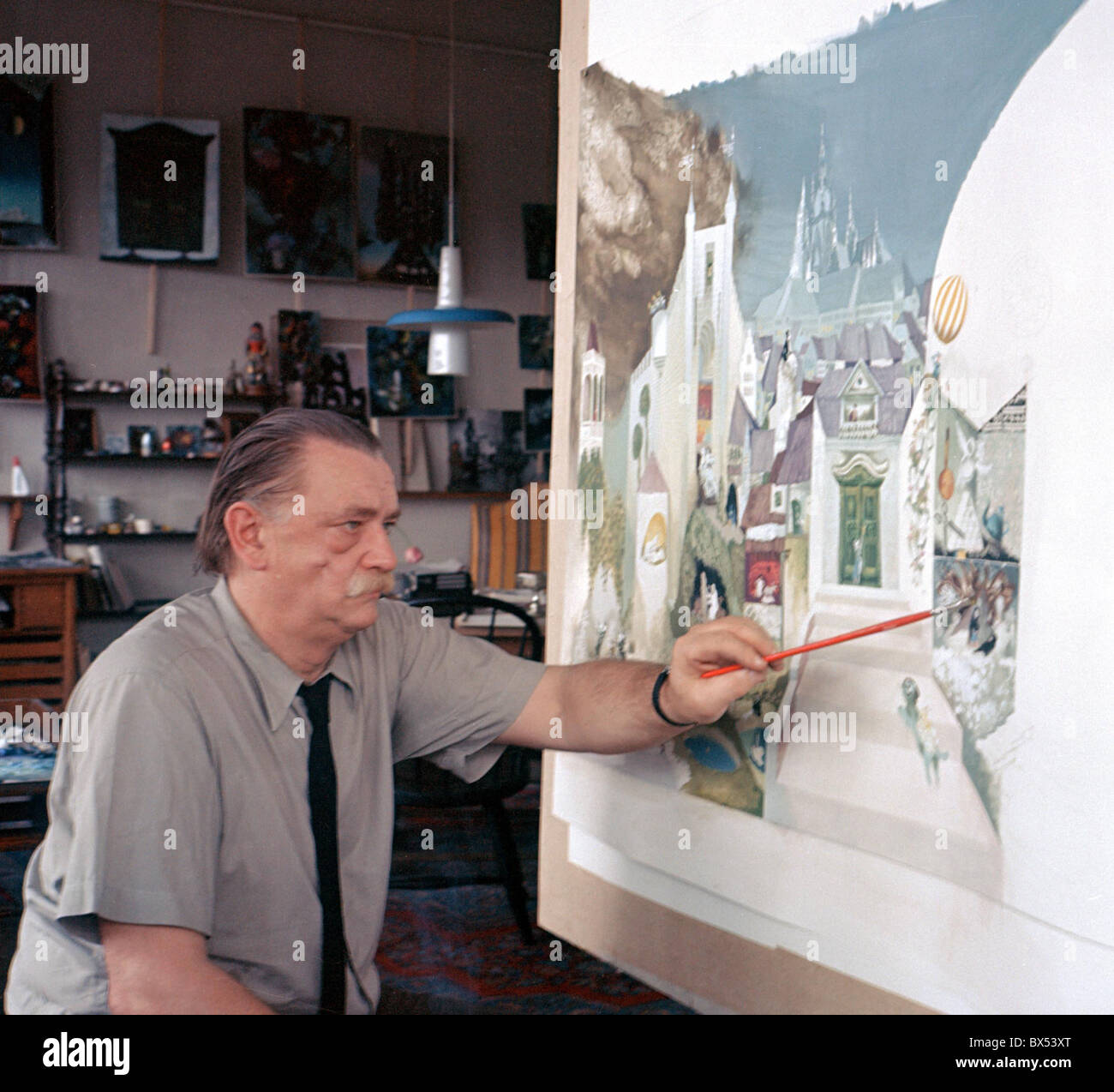 Jiri Trnka, film d'animation, de l'animation Banque D'Images