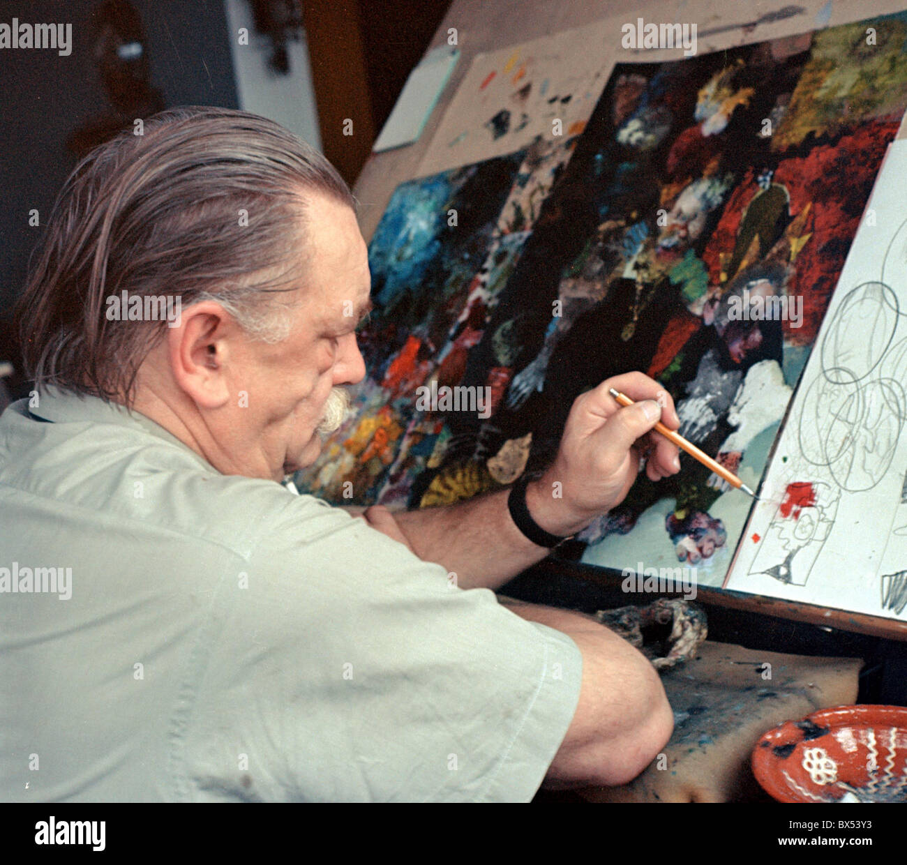 Jiri Trnka, film d'animation, de l'animation Banque D'Images