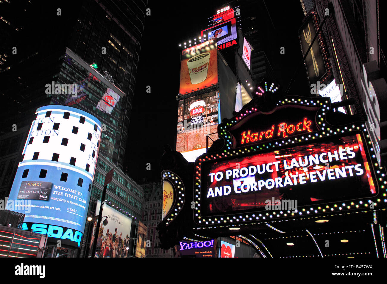 Times Square, Manhattan, New York City Banque D'Images