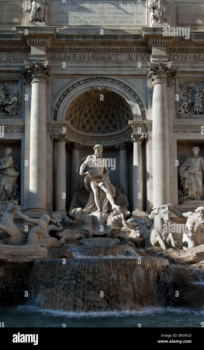 Fontaine de Trevi, Rome, Latium, Italie, Europe Banque D'Images